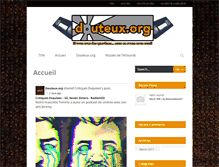 Tablet Screenshot of douteux.org