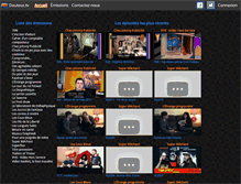 Tablet Screenshot of douteux.tv